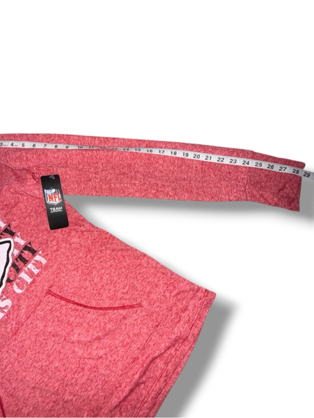 NWT MAJESTIC THREADS KC Chiefs Super Bowl LVII Retro Pullover - Women’s Red 2XL - Picture 11 of 11